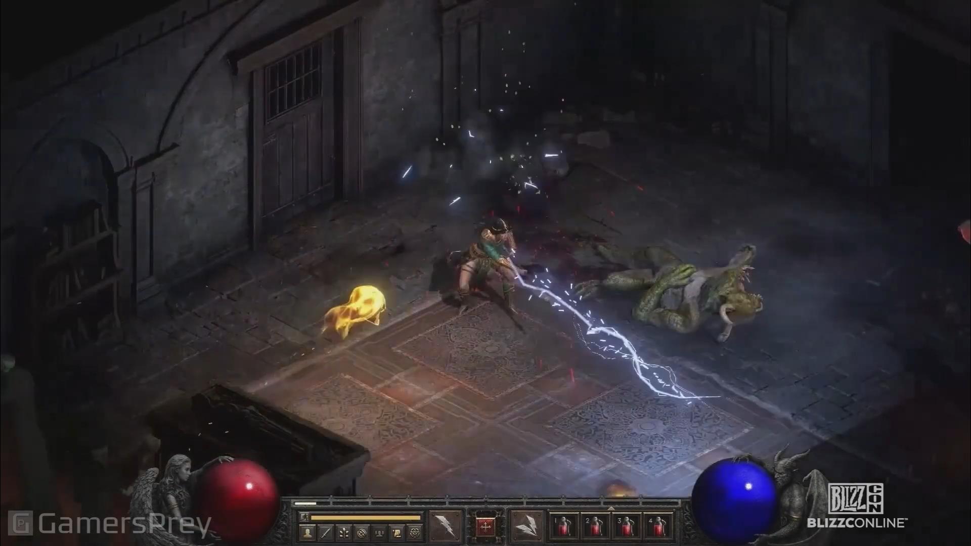 《暗黑2：重制版》实机演示截图