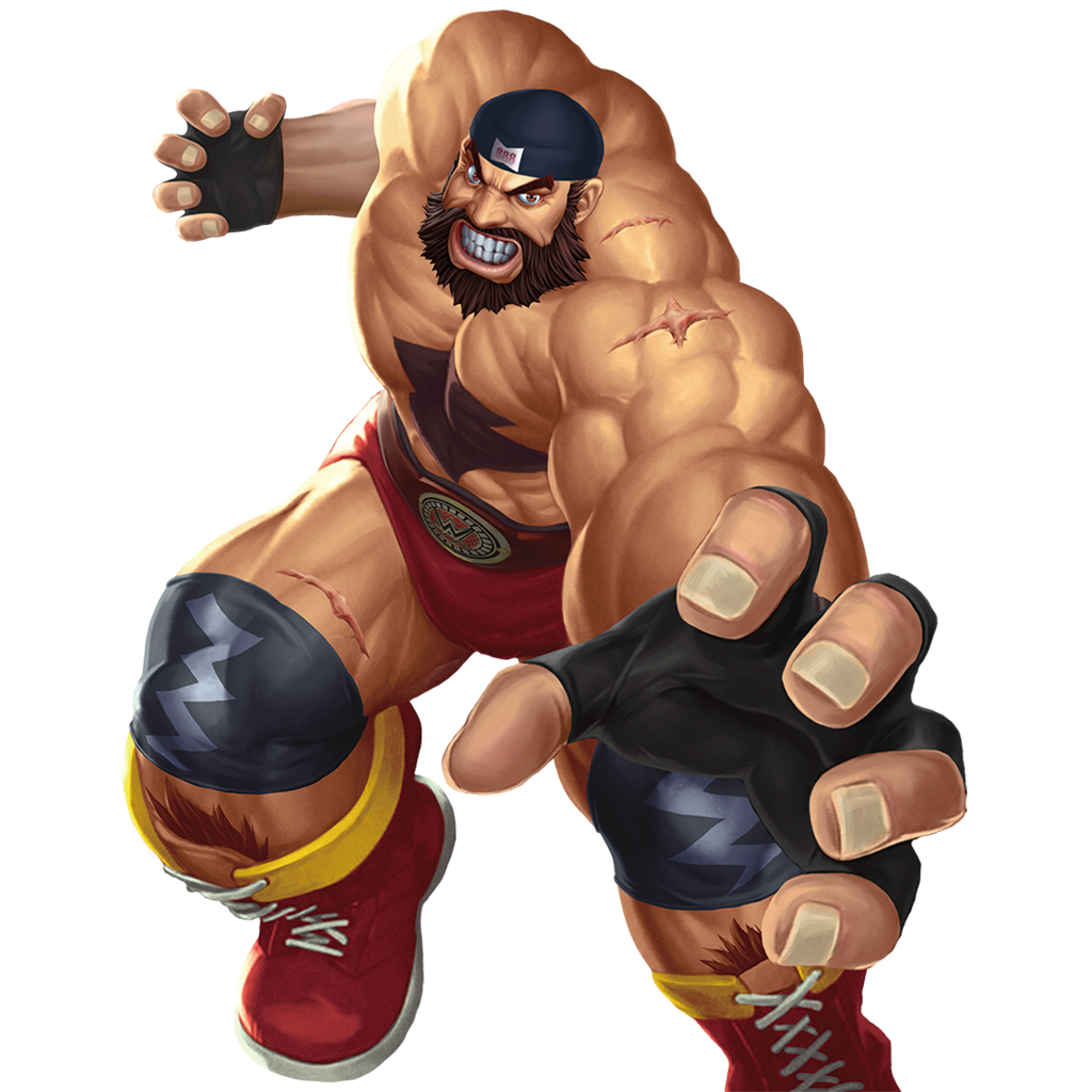 《终极格斗士》格斗家：强力摔角手－桑杰尔