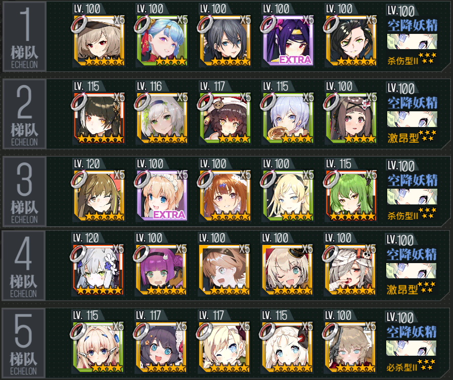 【转自NGA】【少女前线】[双联乱数攻略]血潮逐浪：坠入兔洞plusplus(偷偷更新纸飞机配队)