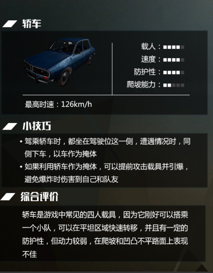 【攻略】全军出击“交规”介绍，路上载具和老司机的上路须知