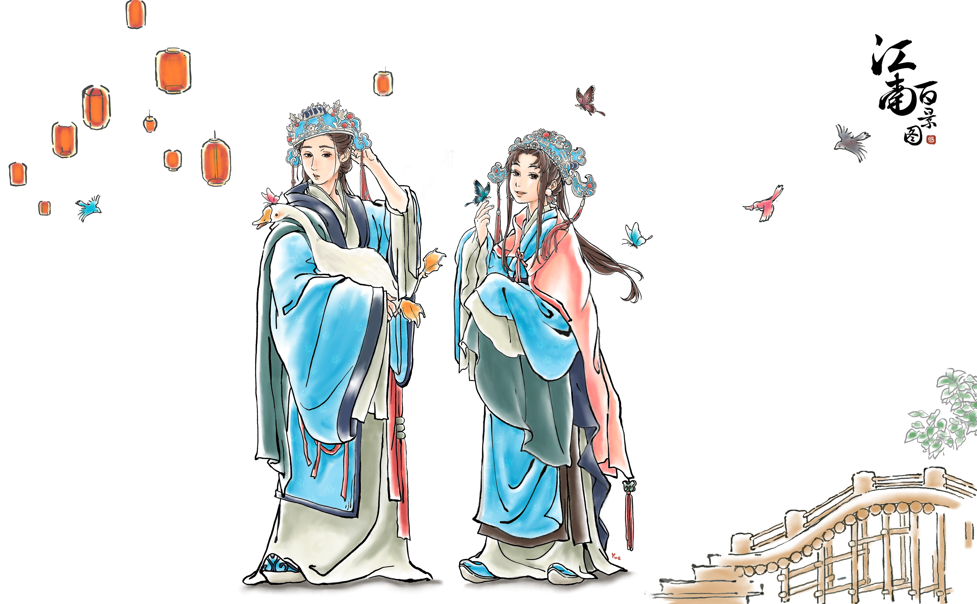 七夕恋江南 江南百景图同人专区 Taptap 江南百景图社区