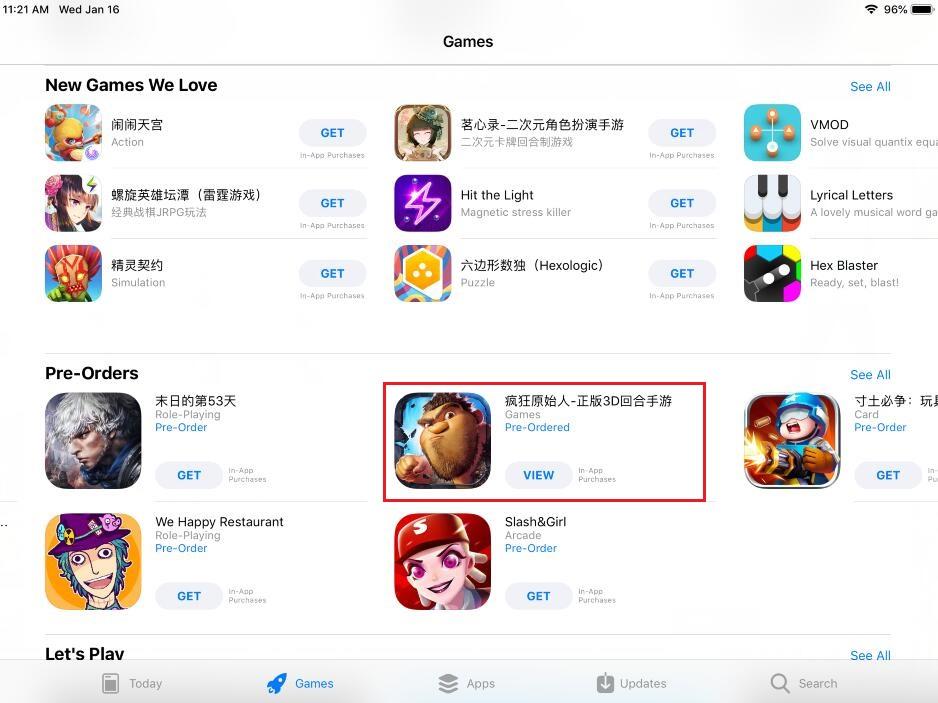 App Store推荐 《疯狂原始人》手游iOS预约开启