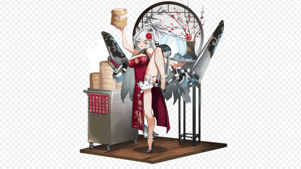 没想到看到的第一个l2d居然是恶魔新皮肤