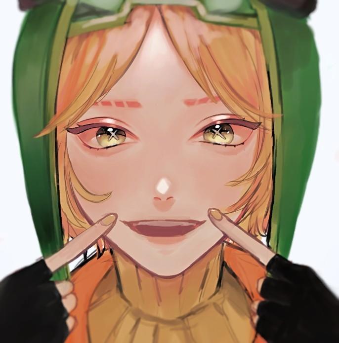 #角虫的腿部挂件#暖融融的笑容~（源：P站@ひがし）