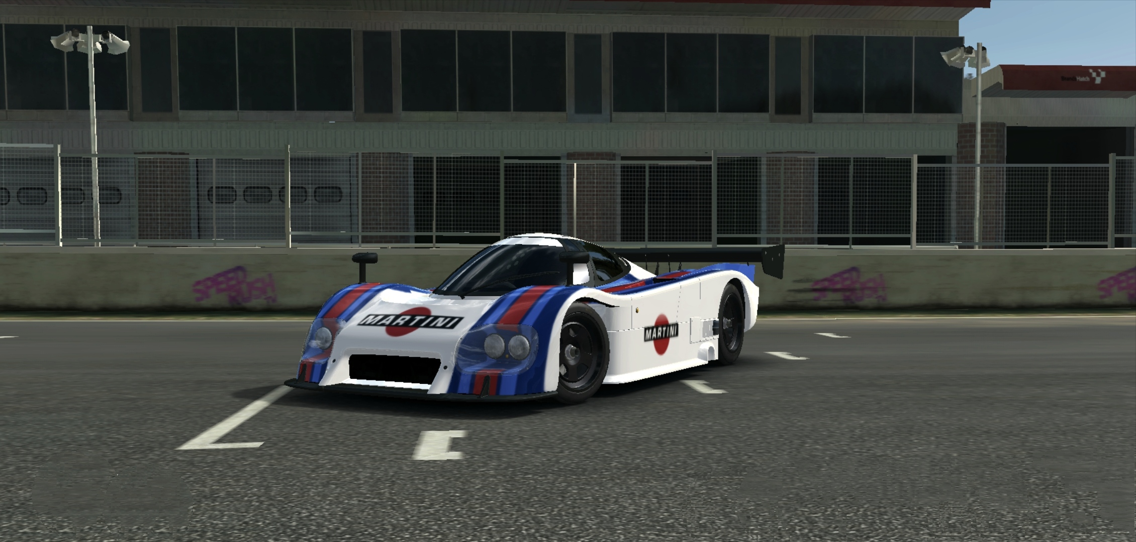 蓝旗亚lc2 martini马天尼涂装