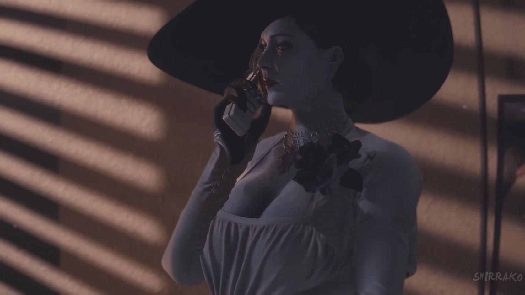 Lady Dimitrescu vs. Kratos Gameplay (Resident Evil 3 Remake)