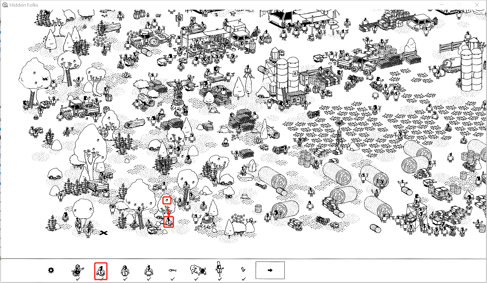 【Hidden Folks PC端攻略2】旱地篇|隐藏的家伙 - 第6张