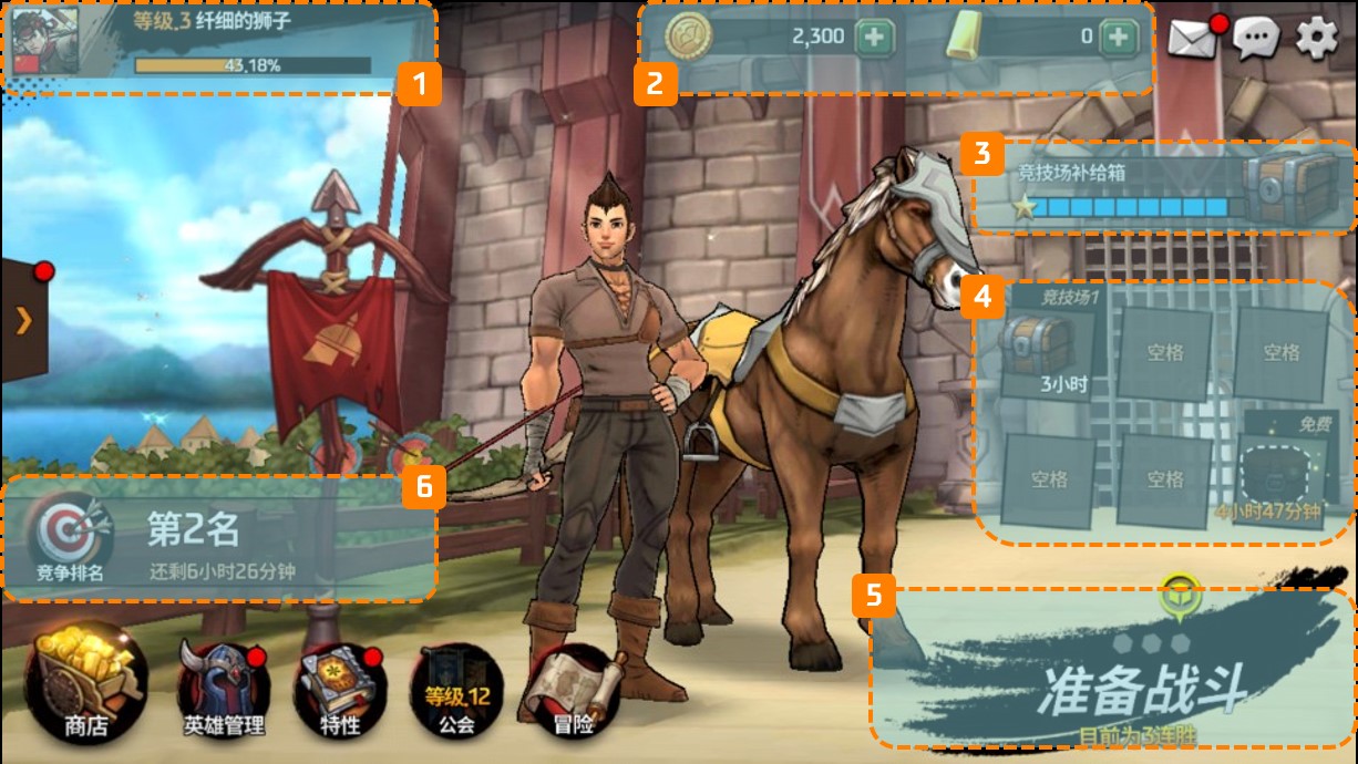 《骑马射天下》准备第二阶段-游戏基本系统介绍