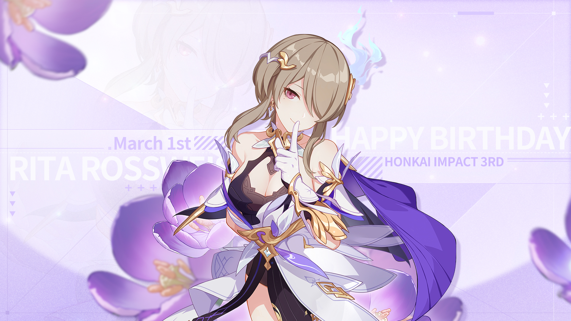 壁纸分享 丽塔全新壁纸 崩坏3壁纸分享 Taptap 崩坏3社区