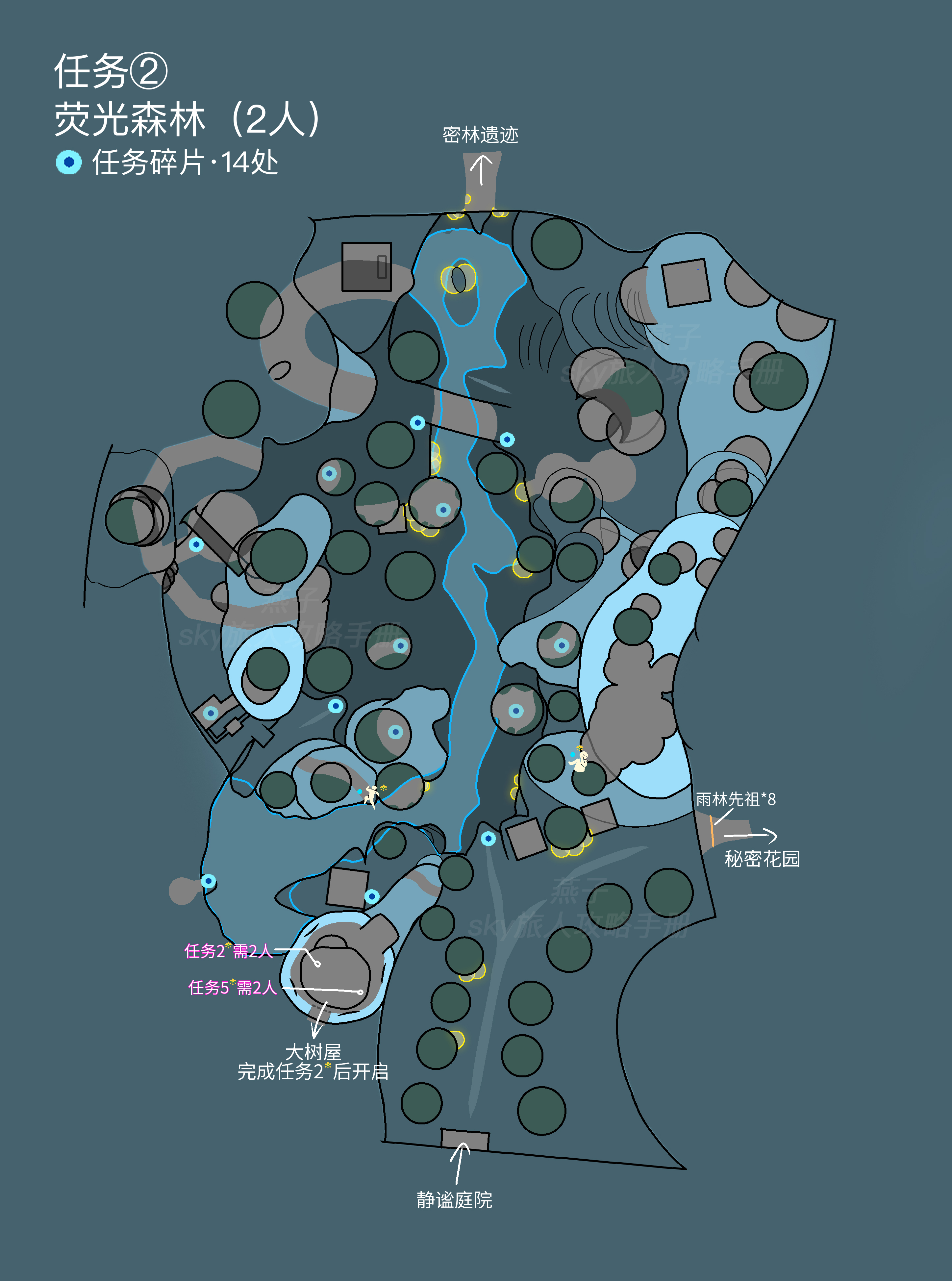 【集结季】季节任务攻略②（附碎片地图）|光·遇 - 第8张