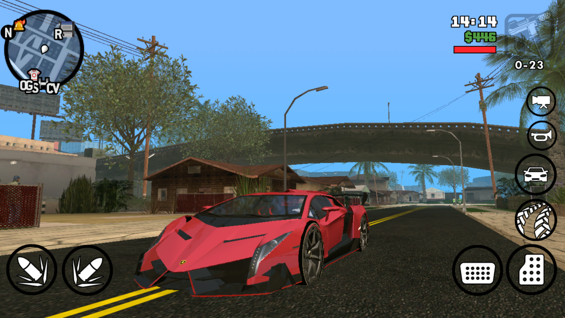 gtasa1.08画质真的骚的飞起