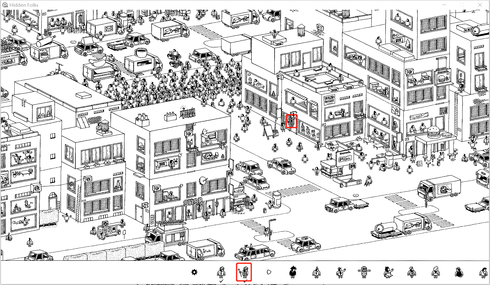 【Hidden Folks PC端攻略3】城市篇|隱藏的傢伙 - 第33張