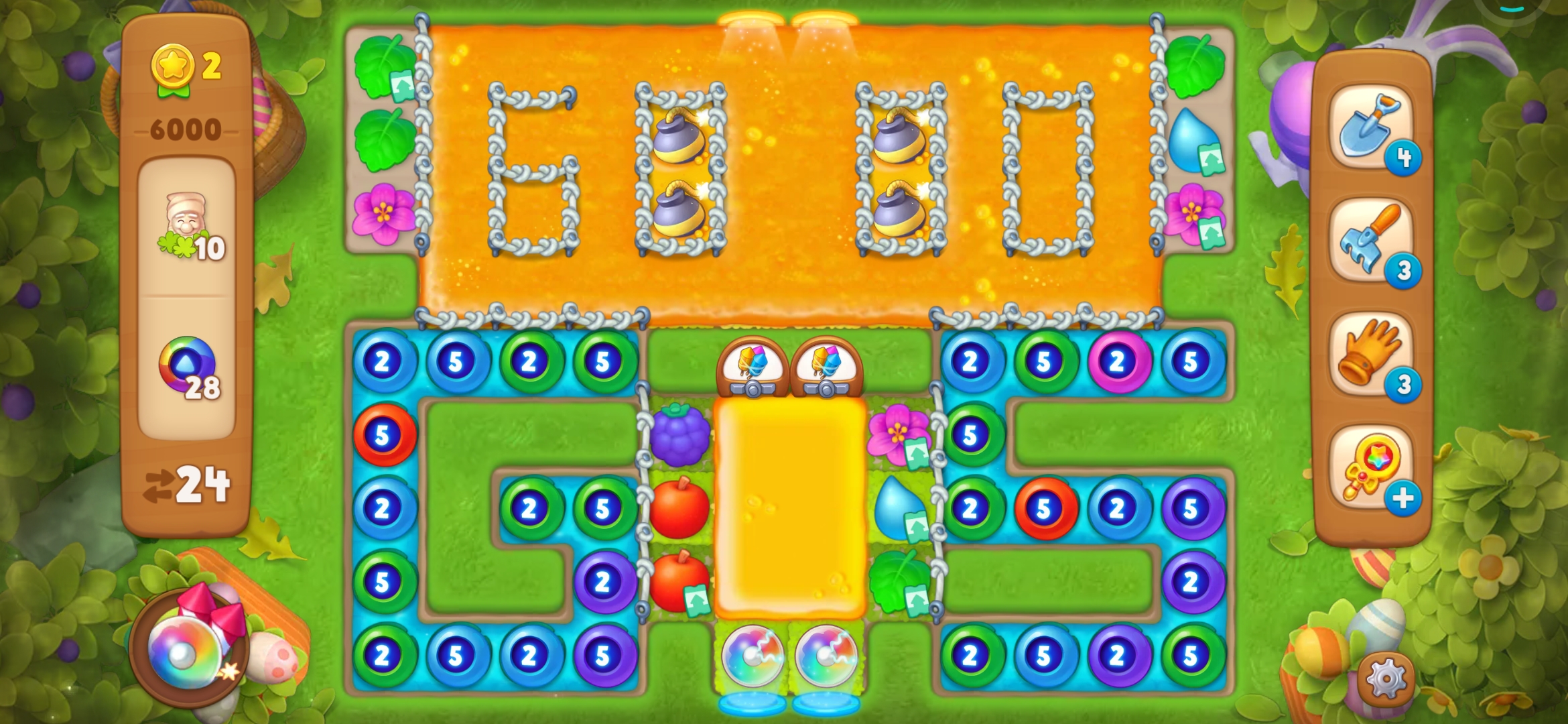 ②6000关 - 梦幻花园综合 | taptap 梦幻花园社区