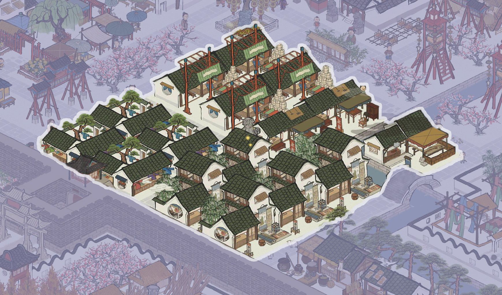 首页 江南百景图 财神像附近布局画室,这样可以吗?