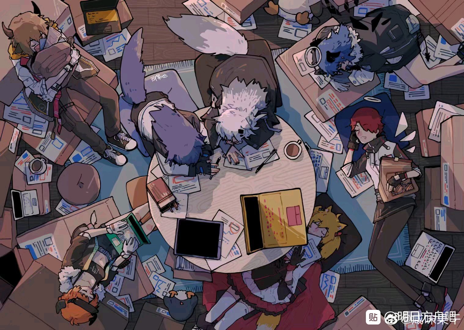 先放几张企鹅物流平(tian)淡(tian)无(gan)奇(jia)的日常图