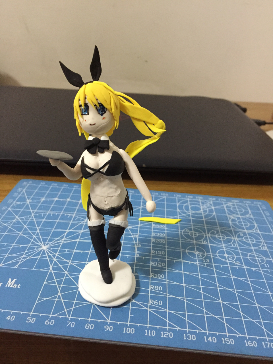 nga某大佬自制的射水鱼手办