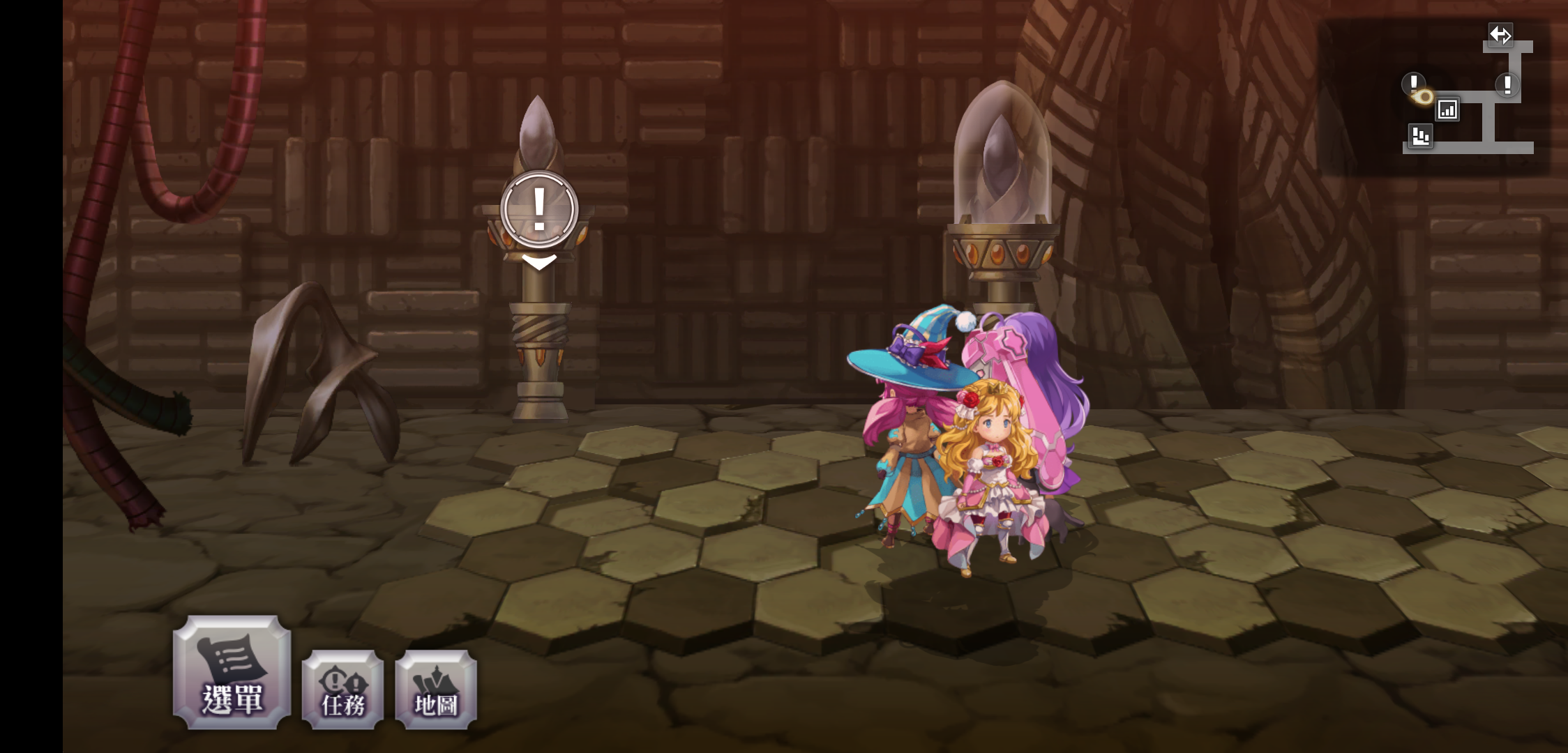 星之塔三层这个门怎么开.药剂倒在上面没用