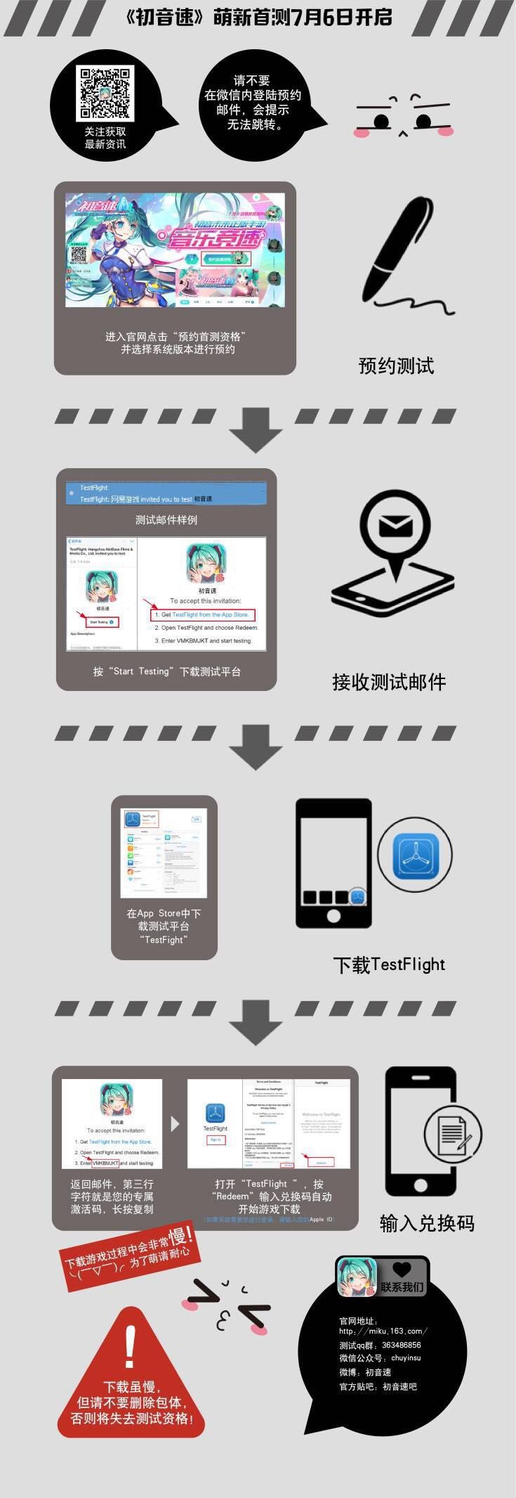 【公告】萌新测试ios下载指南