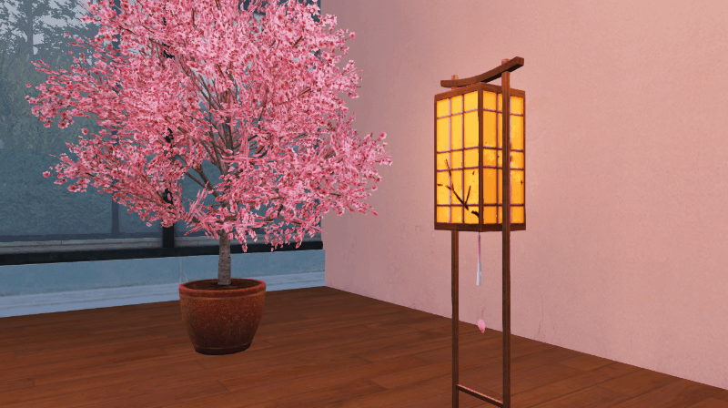 樱花“开”进卧室，美！