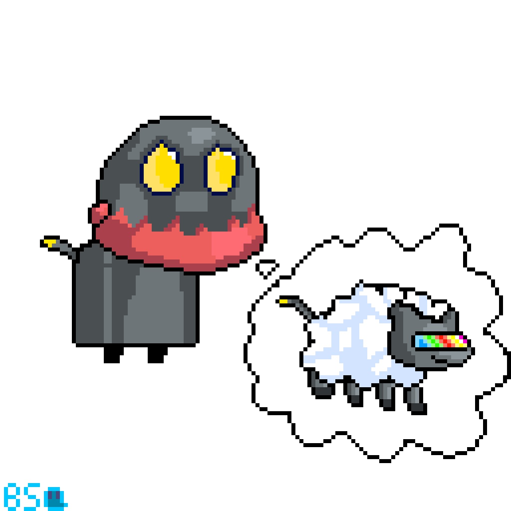 「bs 创意同人」机器人梦到了电子羊