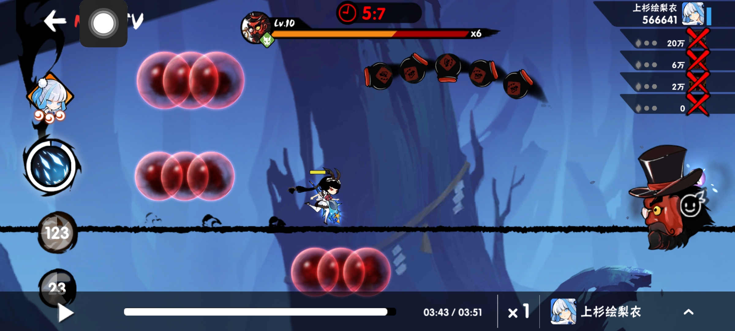 本以为有个猎王5加千面五就稳了,好家伙,逗我玩呢,最后差4w伤害就全员