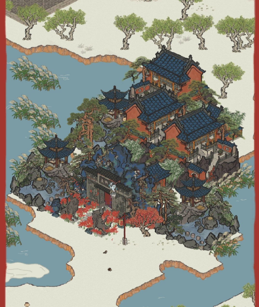 鬼门关周围布局 - 江南百景图晒村专区 | taptap 江南百景图社区