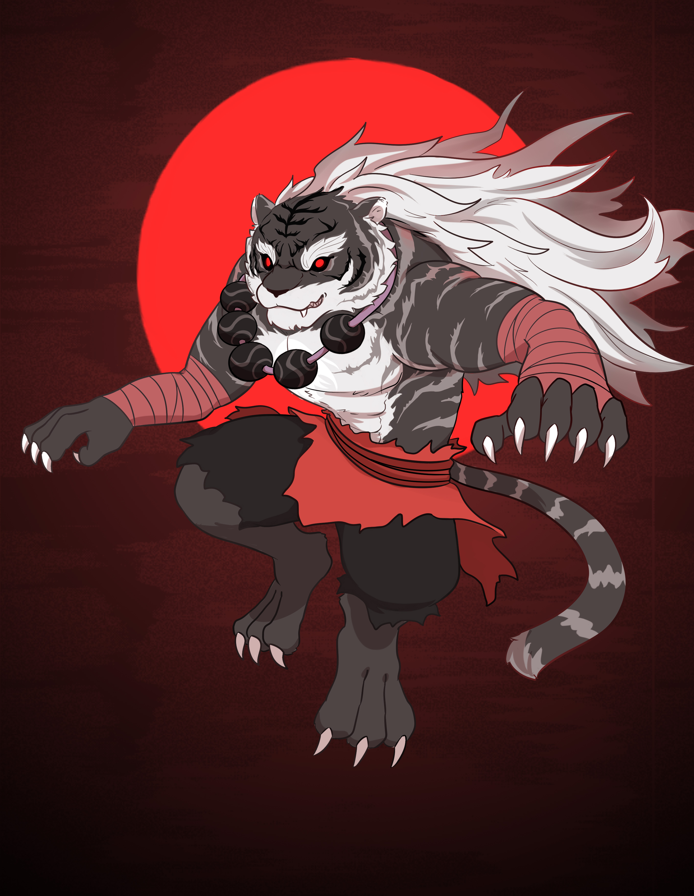 呜呜呜呜呜呜黑虎太帅了!摸一张黑虎许愿!