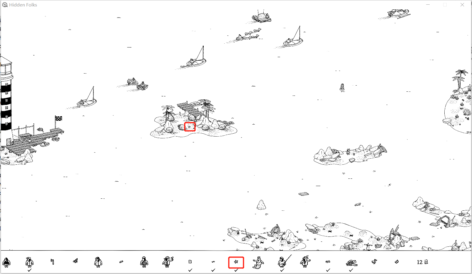 【Hidden Folks PC端攻略6】海灘篇|隱藏的傢伙 - 第45張