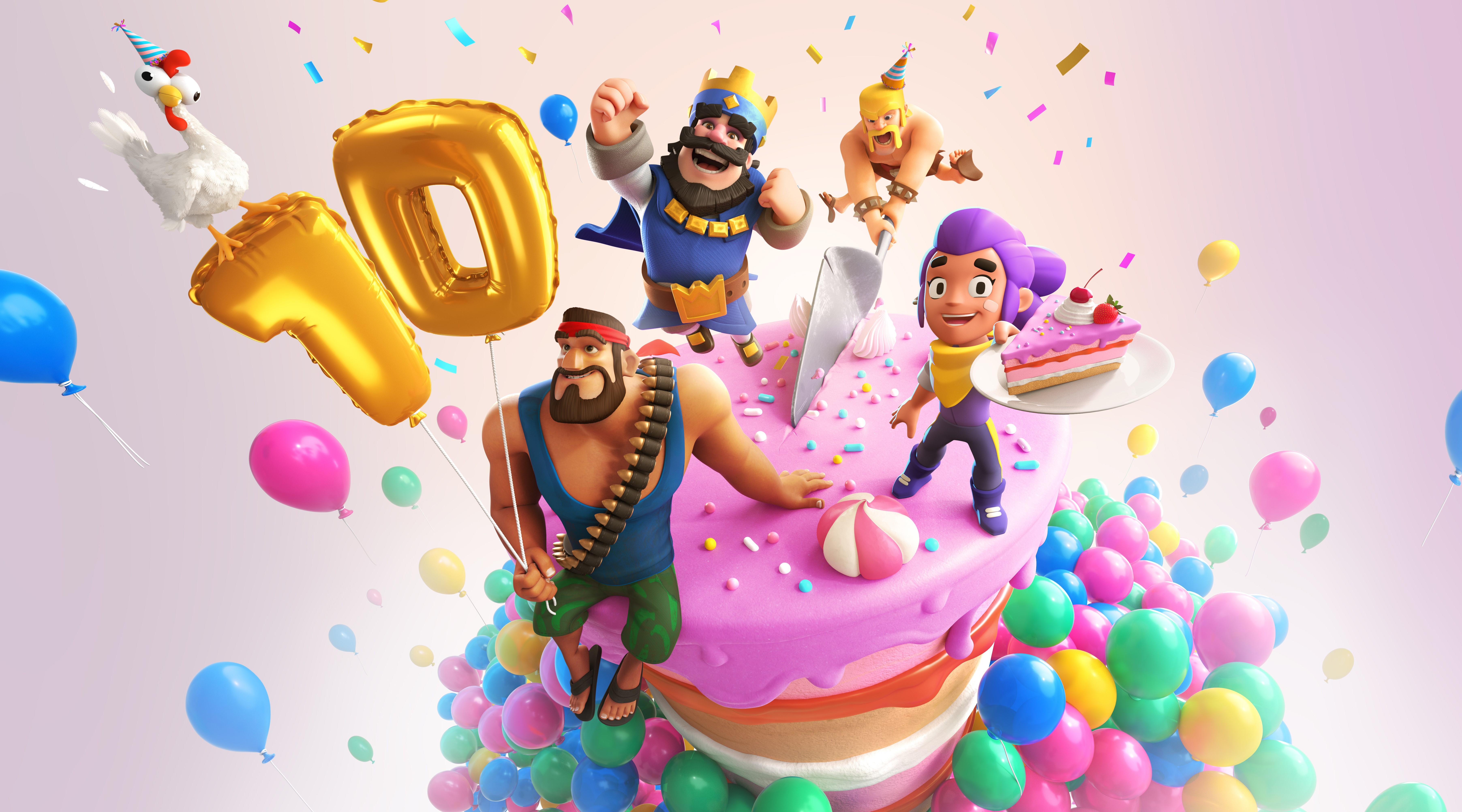 和《荒野乱斗》共庆Supercell十周年，预约即领限定皮肤