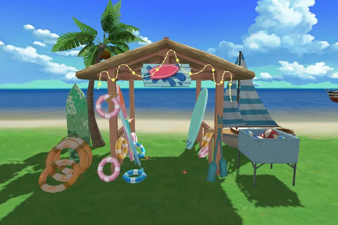 更新爆料丨新版本沙滩度假风家具来咯！