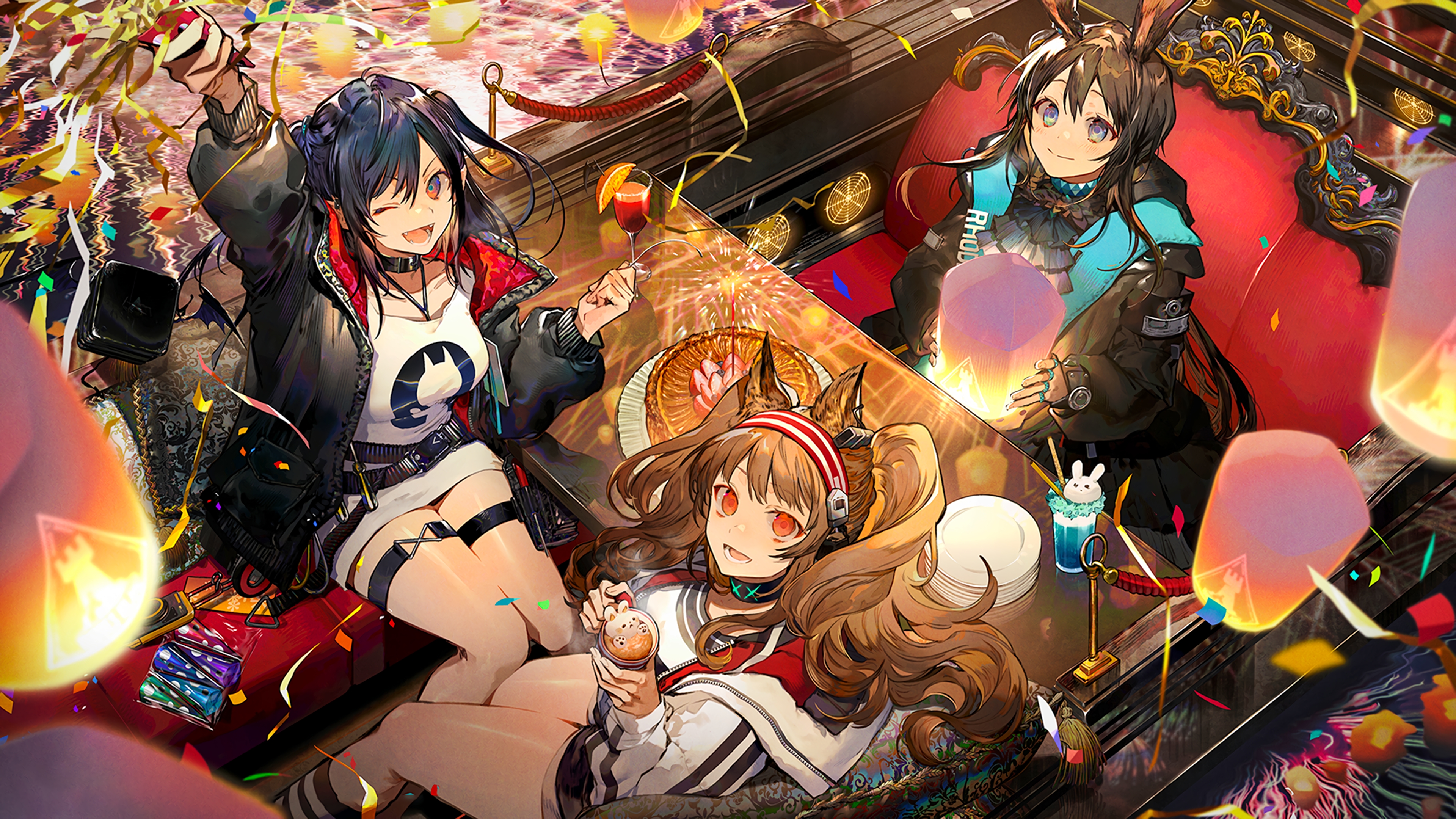 【 4k壁纸 】 【 元旦贺图 】 - 明日方舟综合 | taptap 明日方舟社区