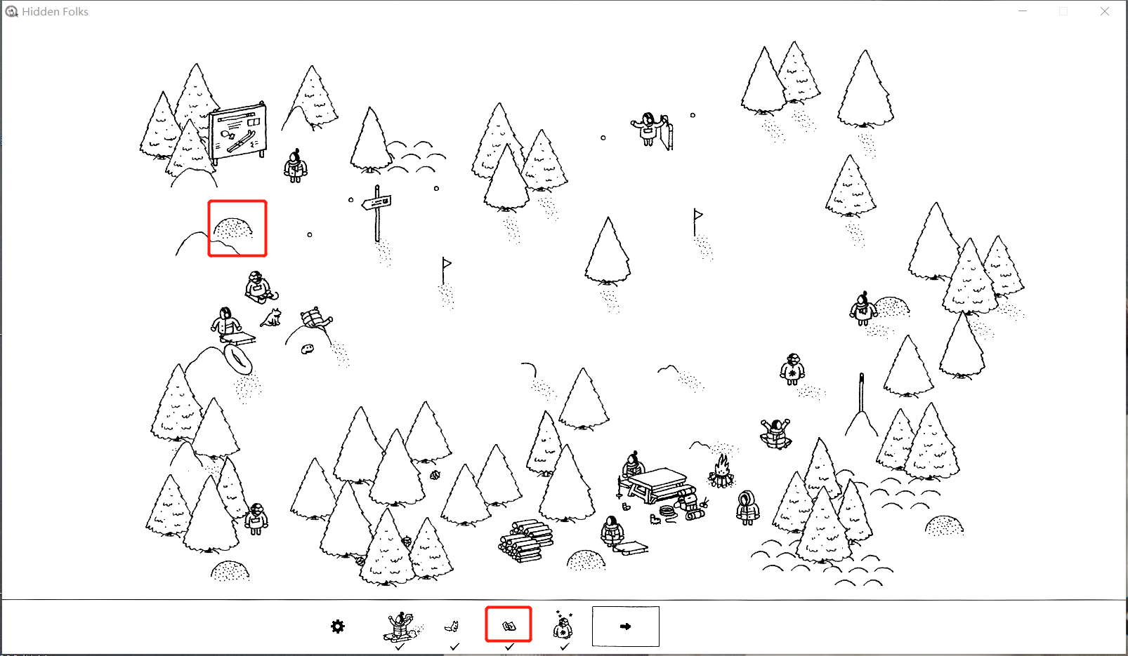 【Hidden Folks PC端攻略4】雪地篇|隐藏的家伙 - 第4张