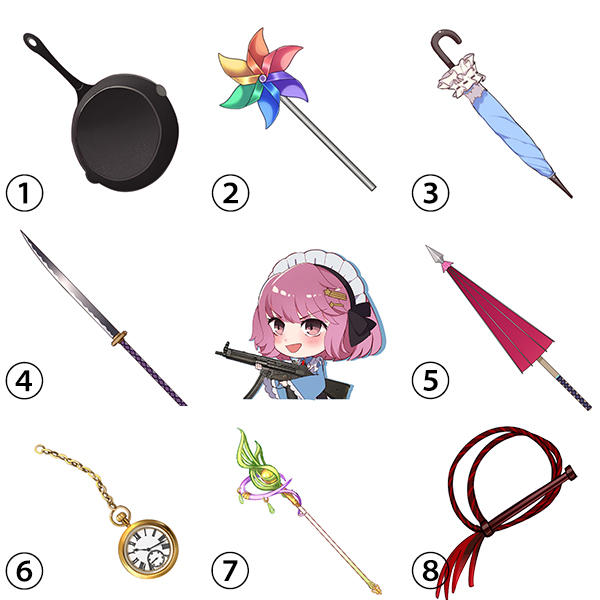 【日常水贴】姬魔兵器库，答案揭晓！果然没有人全部答出来233333