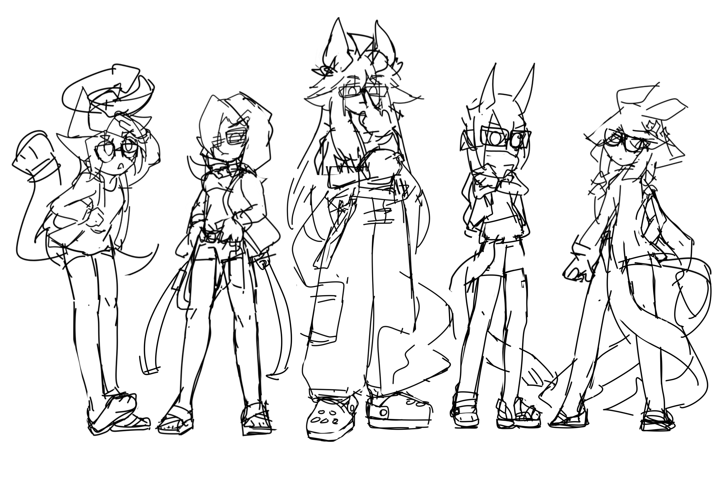 外出，然后整点烂活