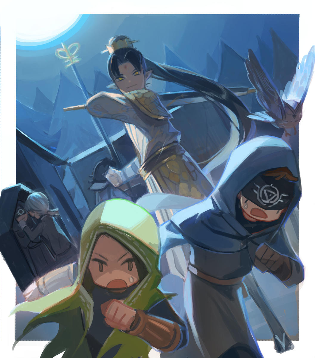 #角虫的腿部挂件#庄园的日常（逃啊！！）（来源：@tgtk）