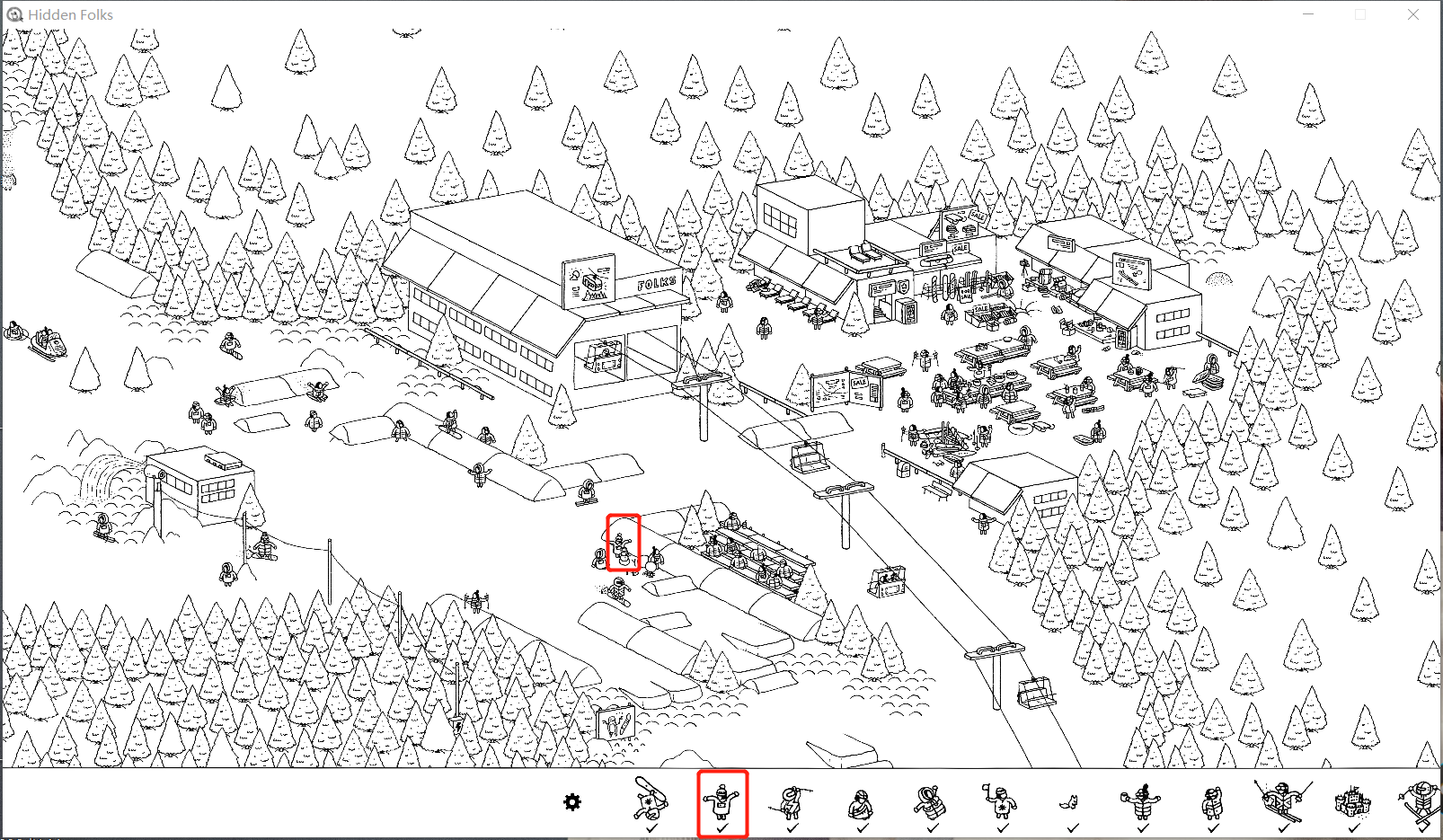 【Hidden Folks PC端攻略4】雪地篇|隱藏的傢伙 - 第7張