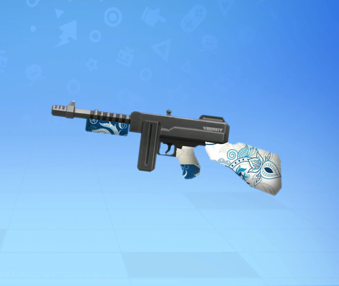 []枪械皮肤[]汤姆逊—青花