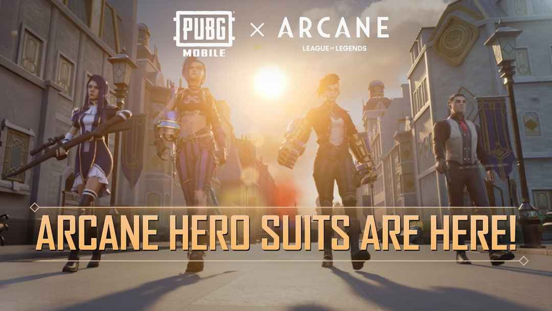 PUBG MOBILE x ARCANE | ARCANE Hero Suits are available now!