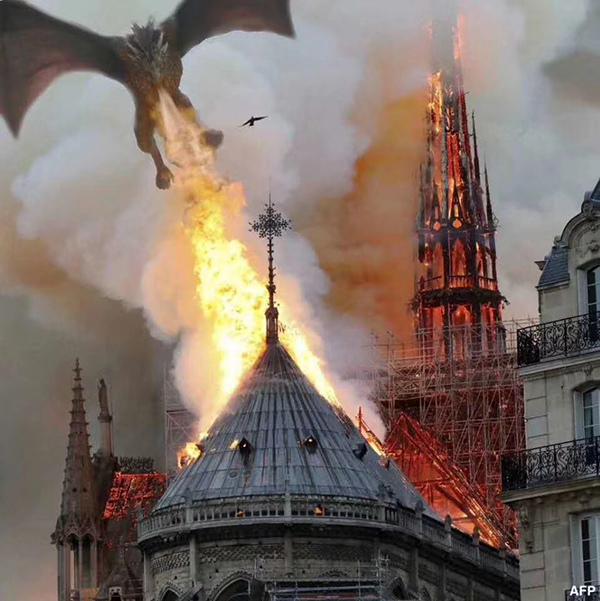 震惊！烧巴黎圣母院的元凶竟然是。。