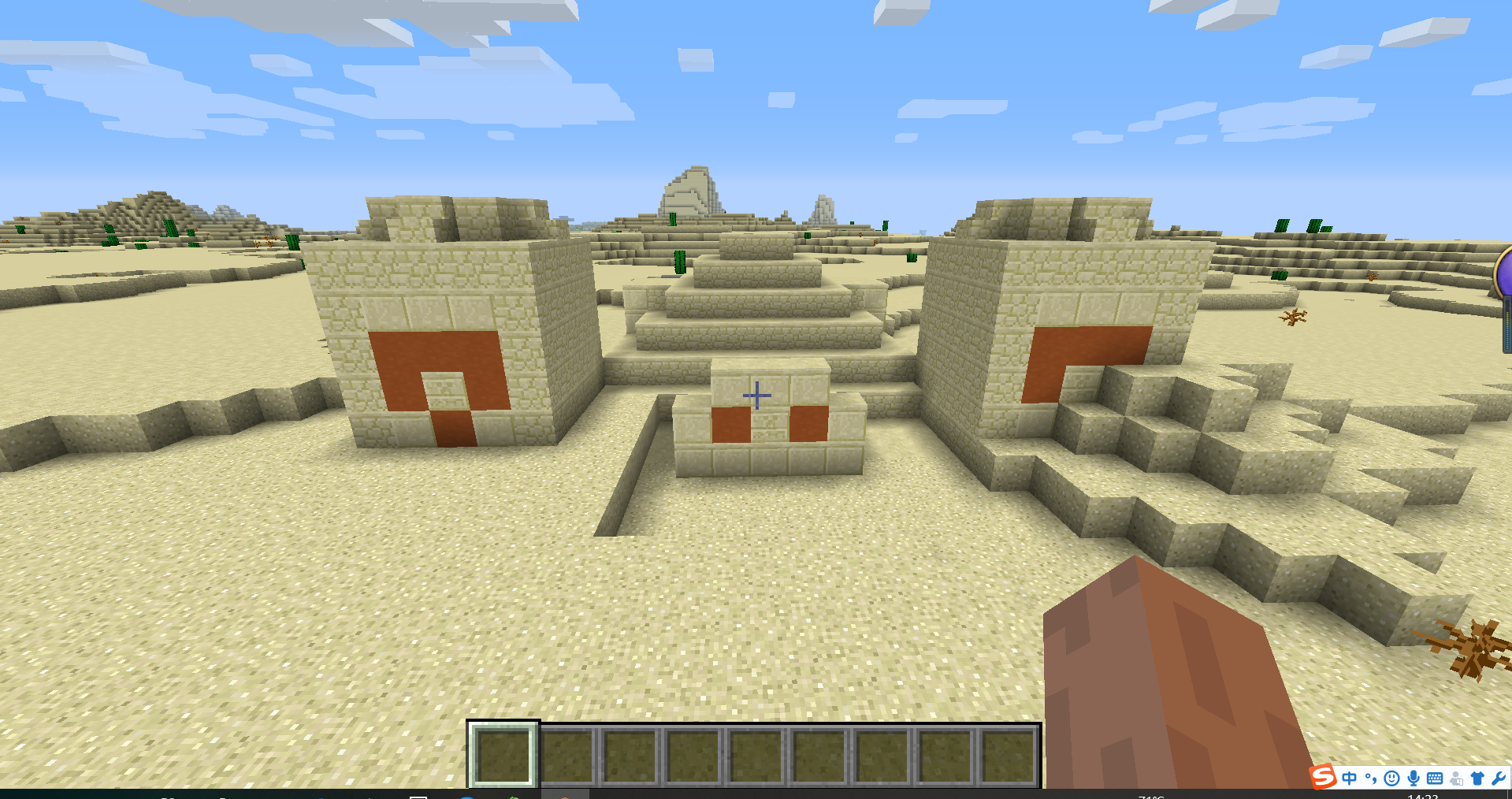 改造建筑:沙漠神殿 改造建筑名称:众神安眠之地 我为了做这东西费了两