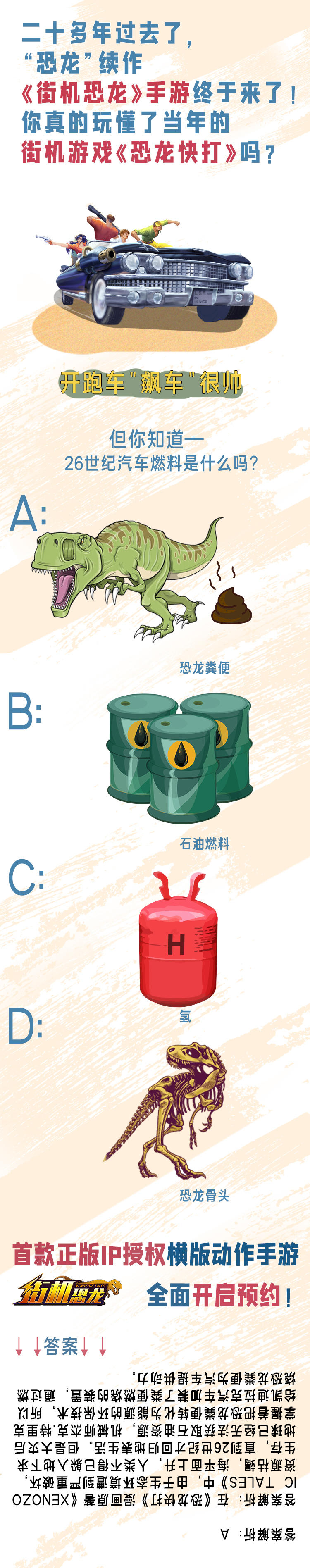 【恐龙话题】26世纪意想不到的汽车燃料……