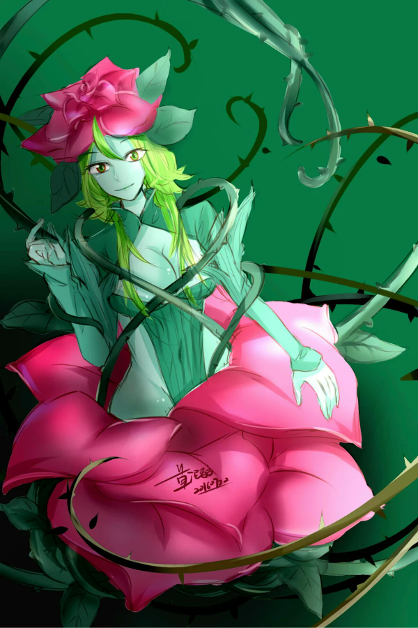 我的第二只魔物娘——萌萌哒的花妖酱