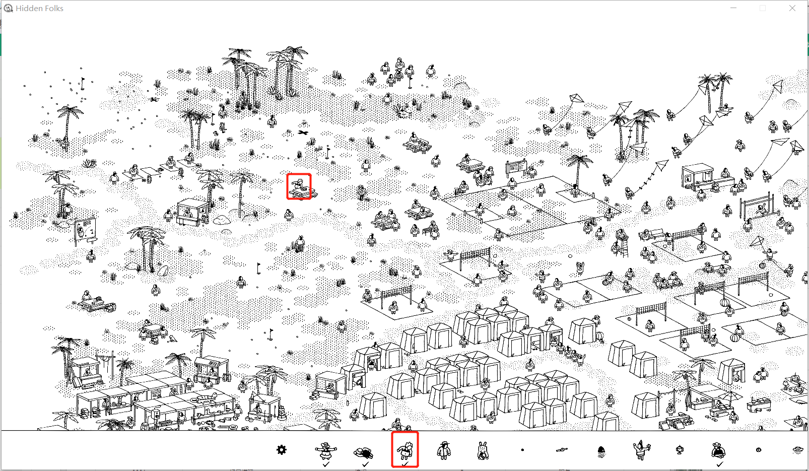 【Hidden Folks PC端攻略6】海滩篇|隐藏的家伙 - 第8张