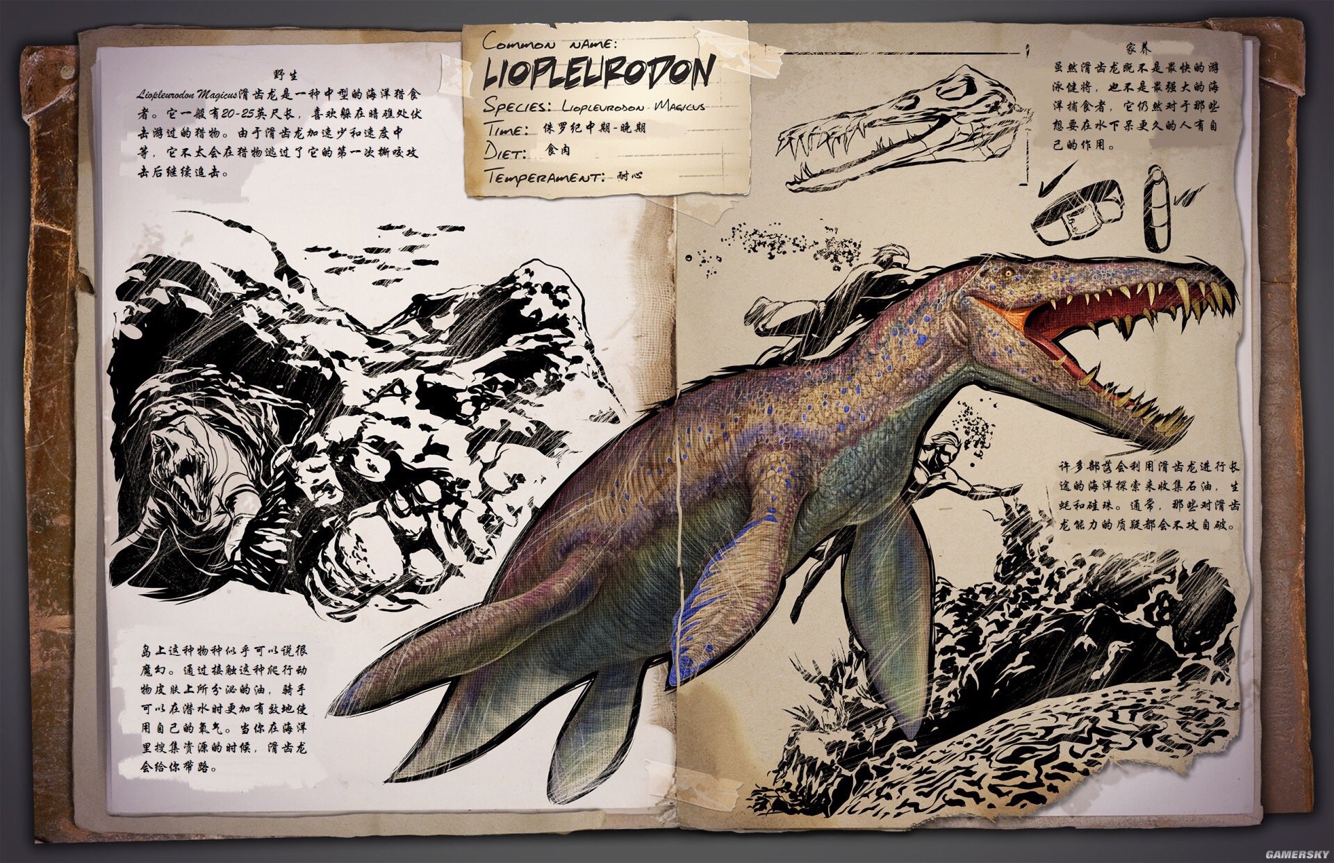 方舟恐龙图鉴中文翻译 方舟 生存进化综合 Taptap 方舟 生存进化社区