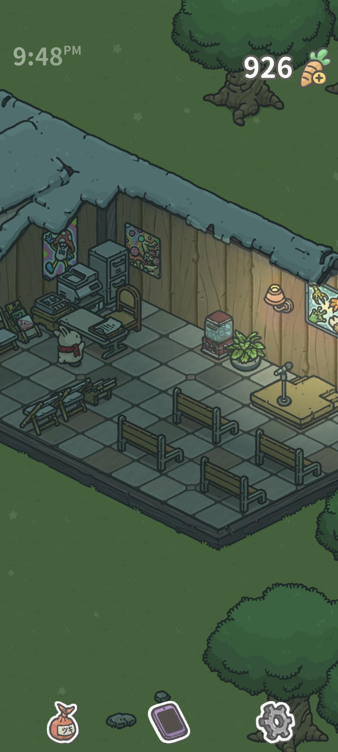 第一张图是扭蛋机就是话筒旁边绿色植物旁边点一下就好了，第二张是小松鼠可以卖鱼左边的那个小按钮……ok截图