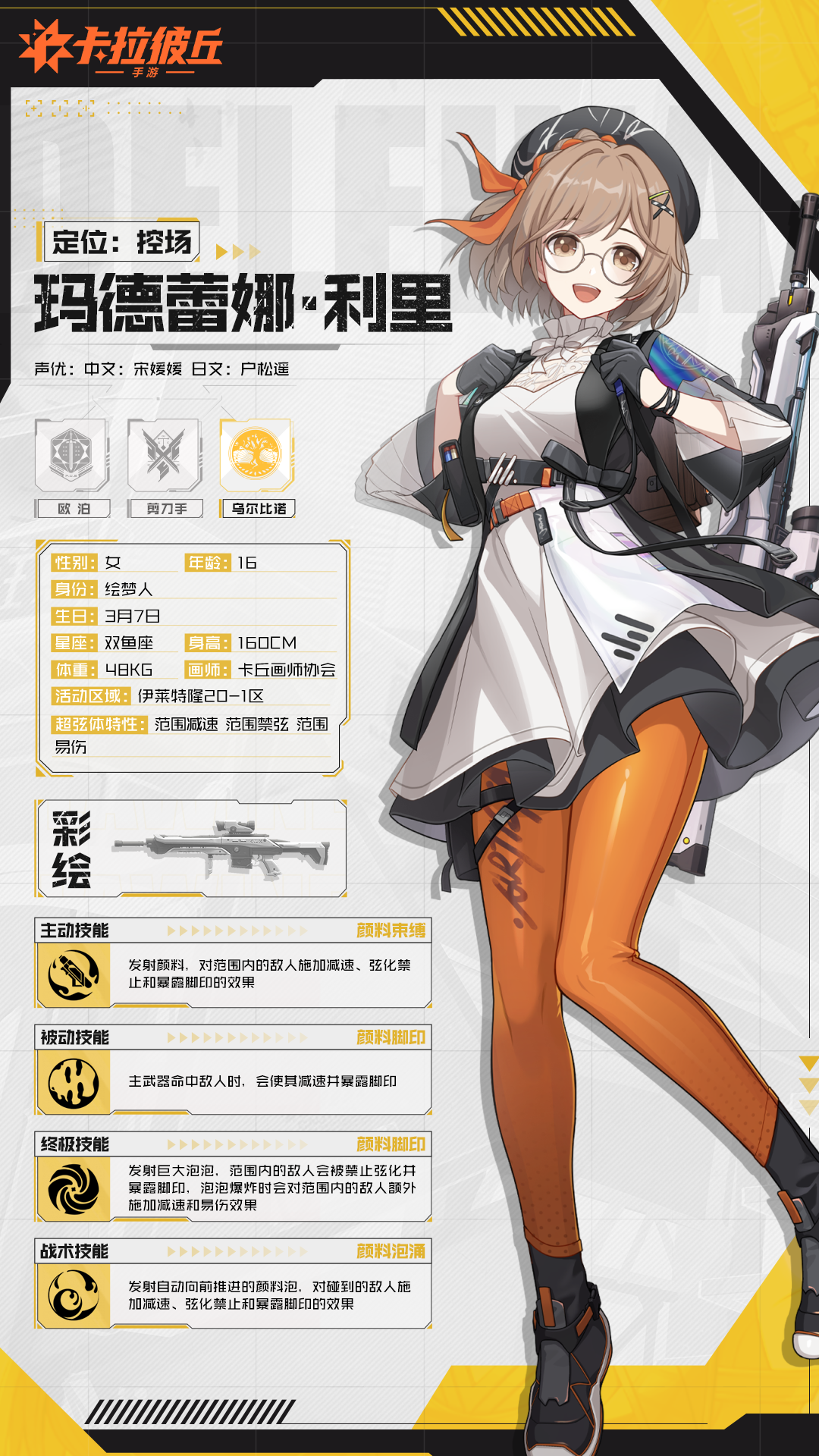 【超弦体档案】绘梦人——玛德蕾娜·利里