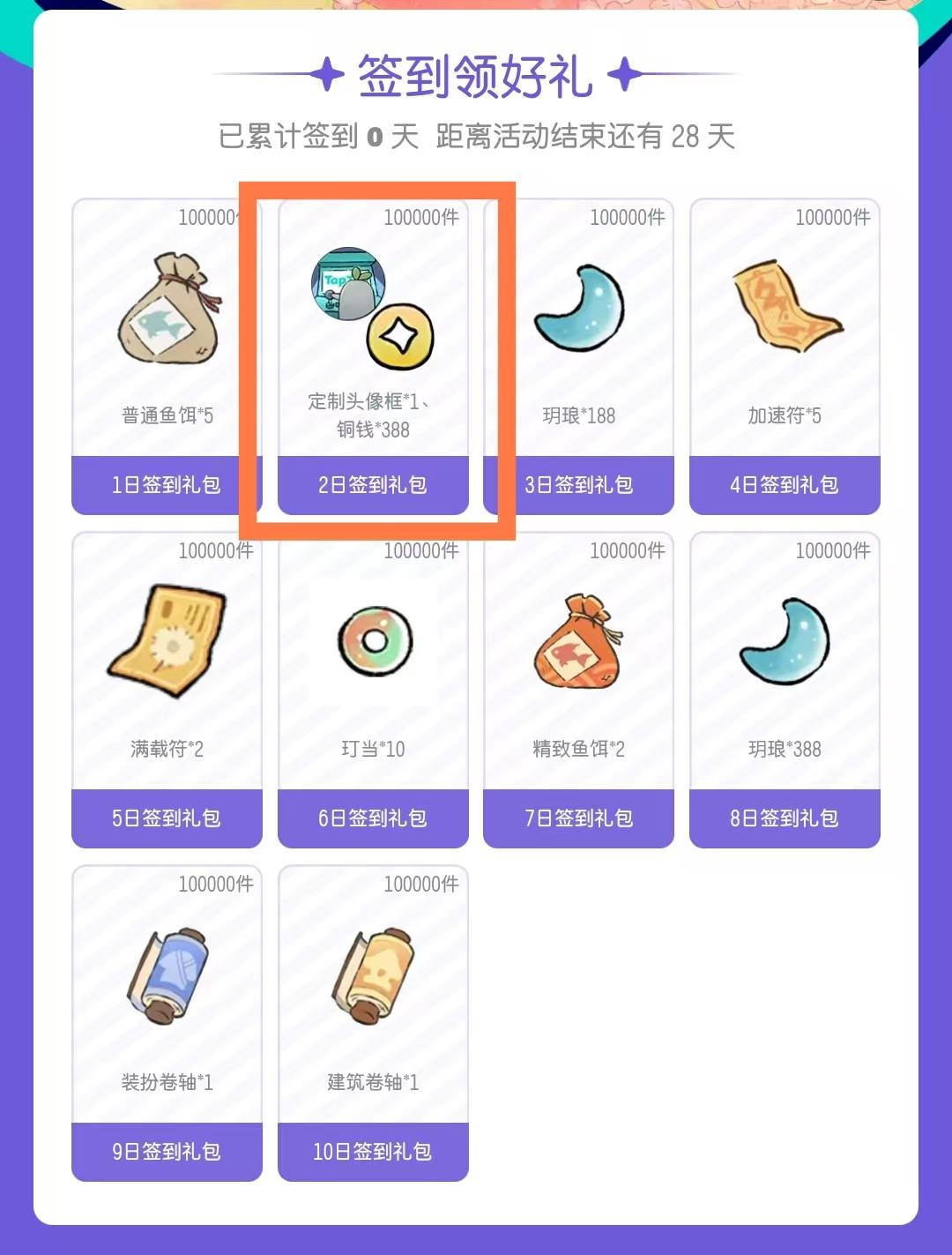 桃源深处有人家TapTap十二月签到奖励更正说明