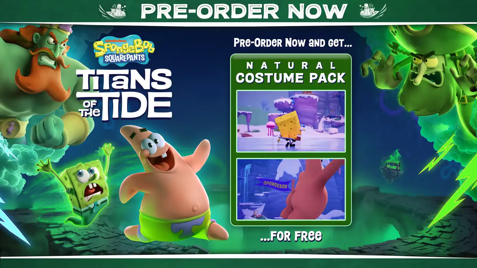 《海绵宝宝：潮汐巨神》试玩Demo上线，正式版售价¥122.4/167.4