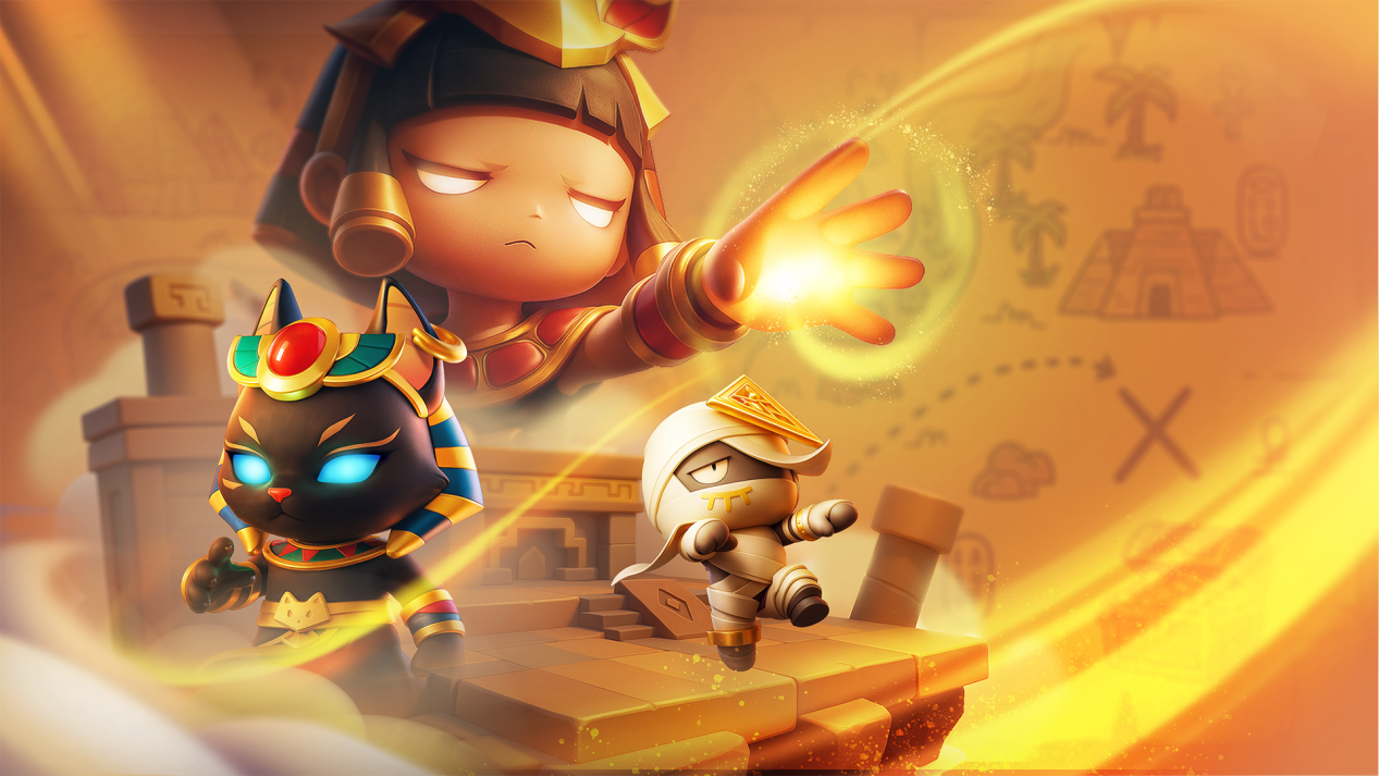 更新预告丨黄沙漫卷，全新「失落古国」系列英雄降临！截图