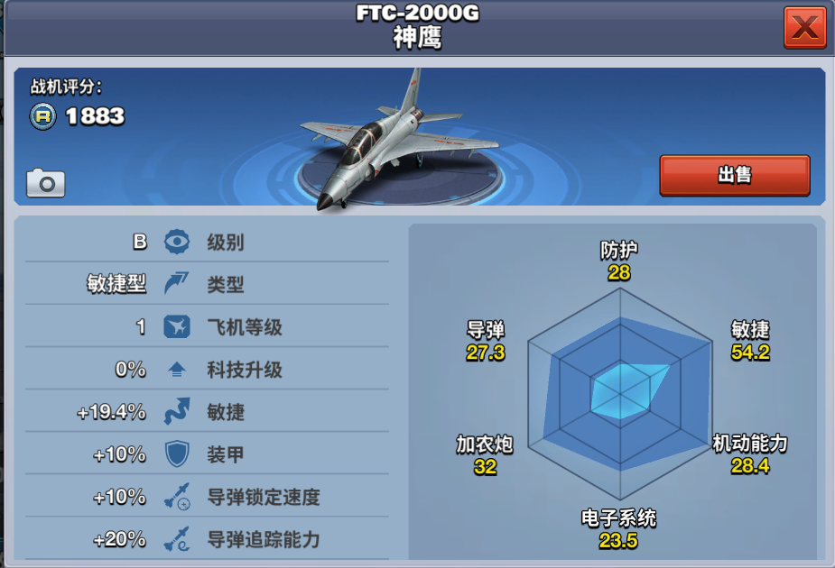 FTC-2000G 神鹰